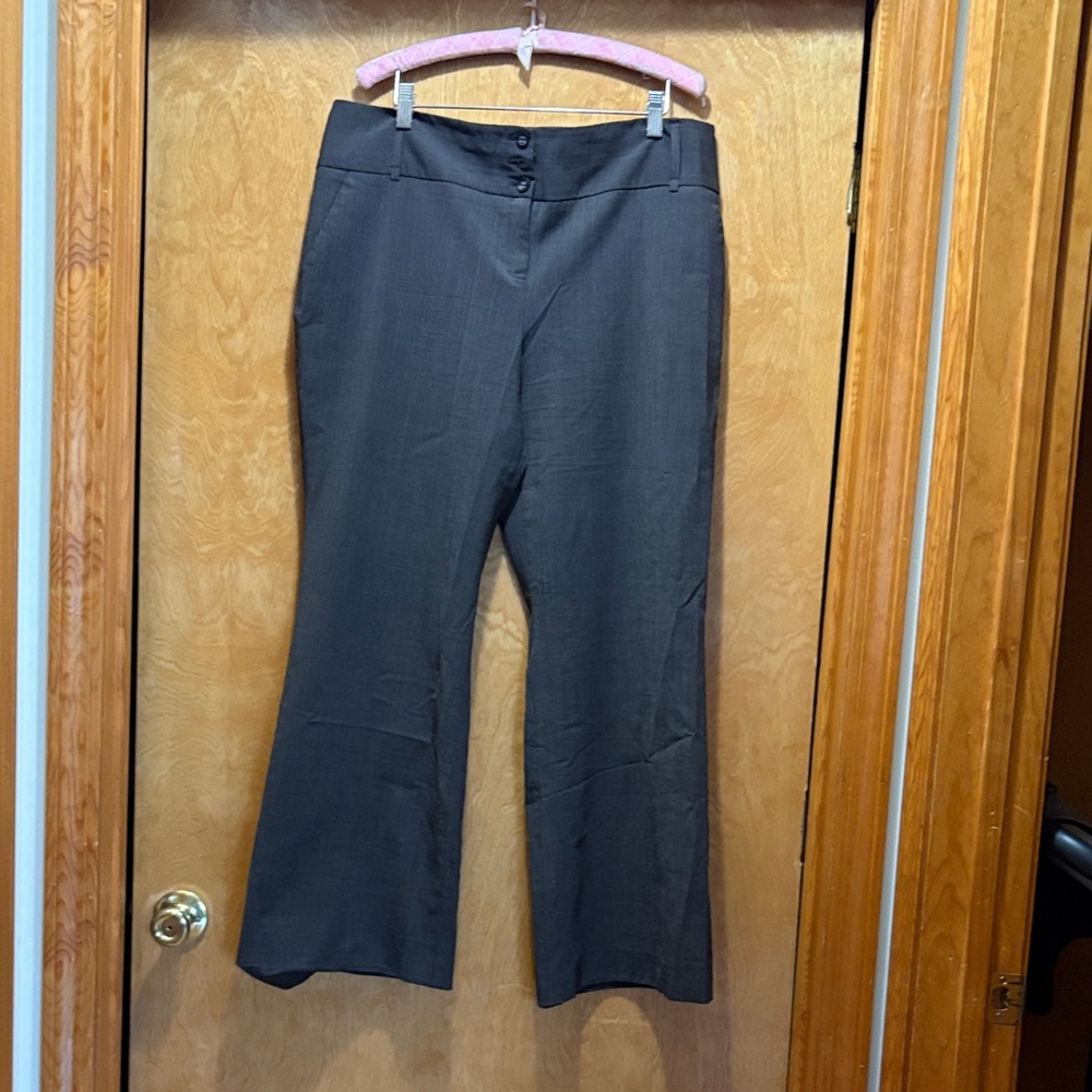 The Limited Charcoal Wide Leg Pants